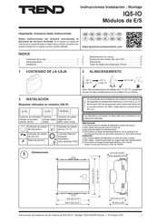 TREND IQ5-IO Instrucciones Instalación