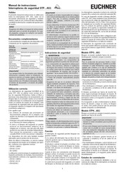 EUCHNER STP AS1 Serie Manual De Instrucciones