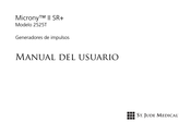 St. Jude Medical Microny II SR+ Manual Del Usuario