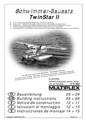 Multiplex TwinStar II 73 3061 Instrucciones De Montaje