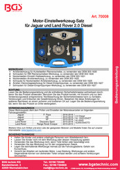 BGS technic 70008 Manual De Instrucciones