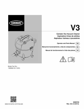 Tennant V3 Manual De Funcionamiento Y Lista De Componentes