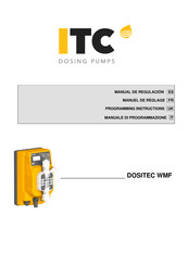 ITC DOSITEC WMF Serie Manual De Regulación