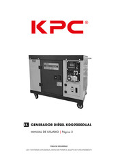 KPC KDG9000DUAL Manual De Usuario