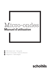 SCHOLTES SOMG1310X Guía De Utilización