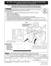 Kenmore ELITE 79041039803 Instrucciones De Instalación