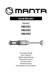 Manta HBL933 Manual De Usuario