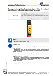 bihl+Wiedemann BWU1939 Instrucciones De Montaje