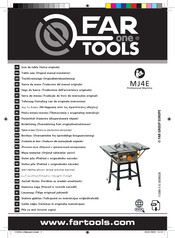 Far Tools MJ4E Traducción Del Manual Original