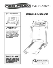 ICON PRO-FORM 14.5 QM Manual Del Usuario