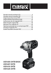 Narex ASR 600-3HTB BASIC Instrucciones De Uso Originales