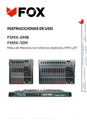 Fox FXMX-6MB Instrucciones De Uso