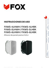 Fox FXWS-5LHBK Instrucciones De Uso