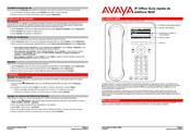 Avaya 9620 Guía Rápida