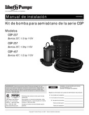 Liberty Pumps CSP-237 Manual De Instalación