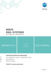 Maco HS COMFORT CLOSE Manual Del Usuario