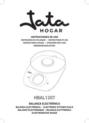 Jata hogar HBAL1207 Instrucciones De Uso