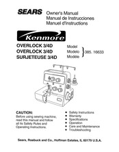 Kenmore 385.16633 Manual De Instrucciones