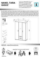 Forte NANOTARA NNS83S Instrucciones De Montaje