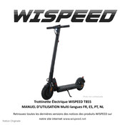 Wispeed T855 Manual De Instrucciones