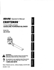 Sears CRAFTSMAN 358.797030 Manual Del Operador