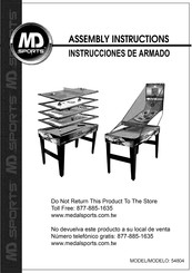 MD SPORTS 54804 Instrucciones De Armado