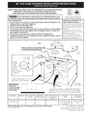 Electrolux EI30GS55LBA Instrucciones De Instalación