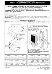 Electrolux E30WD75GTT2 Instrucciones De Instalación