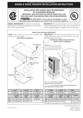 Electrolux E30WD75GPS3 Instrucciones De Instalación