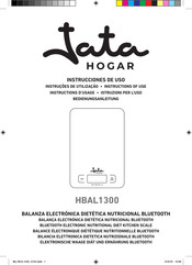 Jata hogar HBAL1300 Instrucciones De Uso