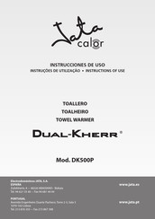 Jata calor Dual-Kherr DK500P Instrucciones De Uso