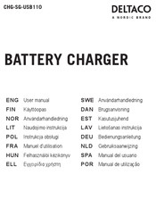 Deltaco CHG-SG-USB110 Manual Del Usuario