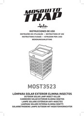 Jata hogar MOSQUITO TRAP MOST3523 Instrucciones De Uso