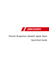 HIKVISION DS-2TD4228-7/S2 Guia De Inicio Rapido