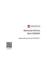 Hikmicro Condor CQ35L Manual Del Usuario