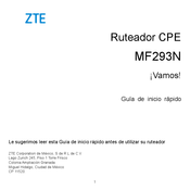 ZTE MF293N Guia De Inicio Rapido