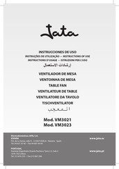 Jata VM3021 Instrucciones De Uso