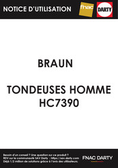 Braun HC 7390 Manual De Instrucciones