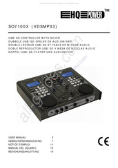 HQ-Power SO71003 Manual Del Usuario
