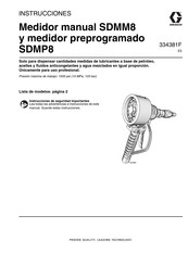 Graco SDMP8 Instrucciones