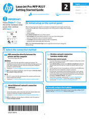 HP LaserJet Pro MFP M227 Guía De Introducción