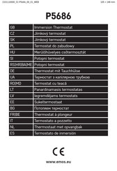 Emos P5686 Manual Del Usuario