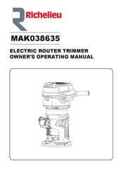 Richelieu MAK038635 Manual De Funcionamiento Del Propietario