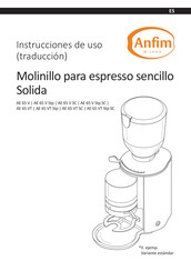 ANFIM AE 65 V Instrucciones De Uso