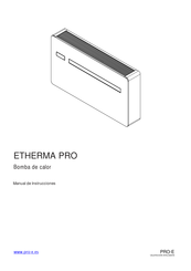 pro-e ETHERMA PRO Manual De Instrucciones