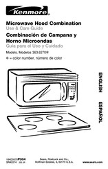 Kenmore 363.6270 Guía Para El Uso Y Cuidado