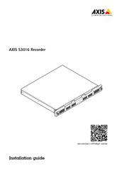 Axis Communications 02352-002 Guia De Instalacion