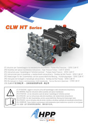 PTC HPP CLW HT Serie Instrucciones Para El Ensamblaje Y Mantenimiento