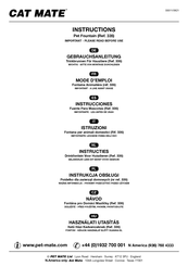 CAT MATE 335 Instrucciones