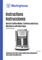 Westinghouse Simple Life WKCDYD19WH Instrucciones